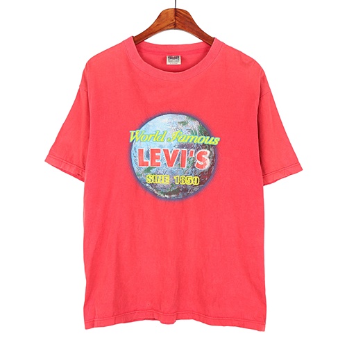 리바이스(LEVIS) 90s 빈티지 MADE IN USA 반팔 티셔츠 / L