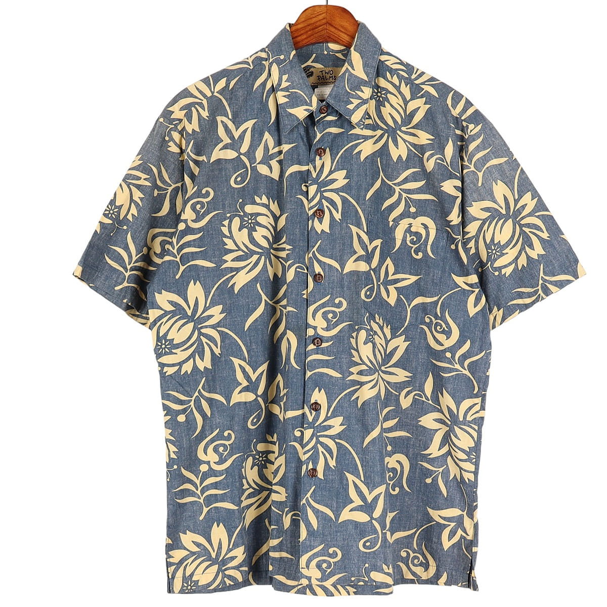 TWO PALMS 하와이안 반팔 셔츠 / M