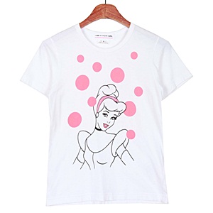 꼼데가르송 GIRL X 디즈니 (COMME des GARÇONS GIRL X DISNEY)  반팔 티셔츠/ 우먼스S