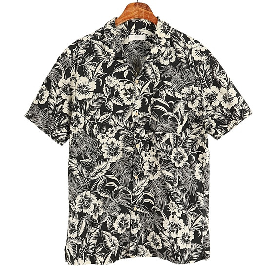 유니클로(UNIQLO) 하와이안 반팔 셔츠 / XL