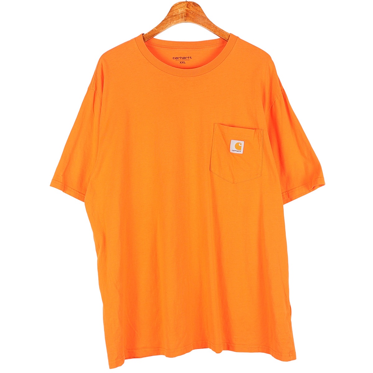 칼하트(CARHARTT) 오렌지 반팔 티셔츠 / 2XL